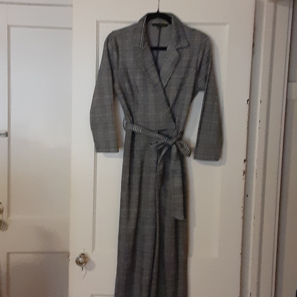 Houndstooth jumpsuit